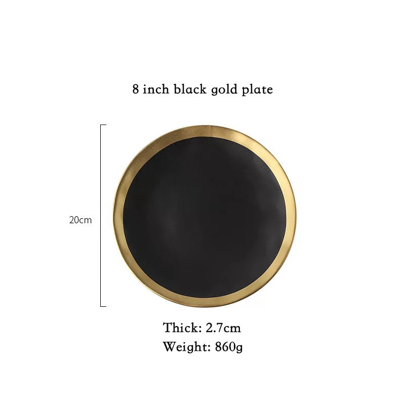 European Phnom Penh Dinner Plate