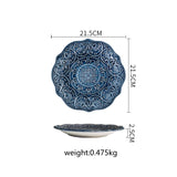 Home Steak Dinner Plate Ceramic Plate Cutlery
