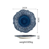 Home Steak Dinner Plate Ceramic Plate Cutlery