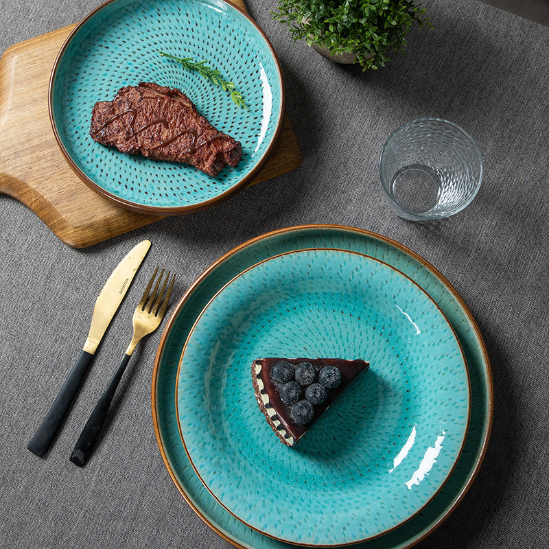 Steak Dinner Plate Household Ceramic Western Dinner Plate