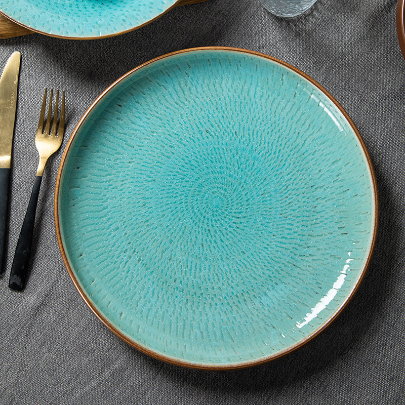 Steak Dinner Plate Household Ceramic Western Dinner Plate