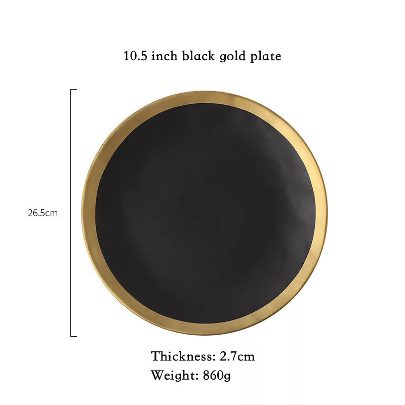 European Phnom Penh Dinner Plate
