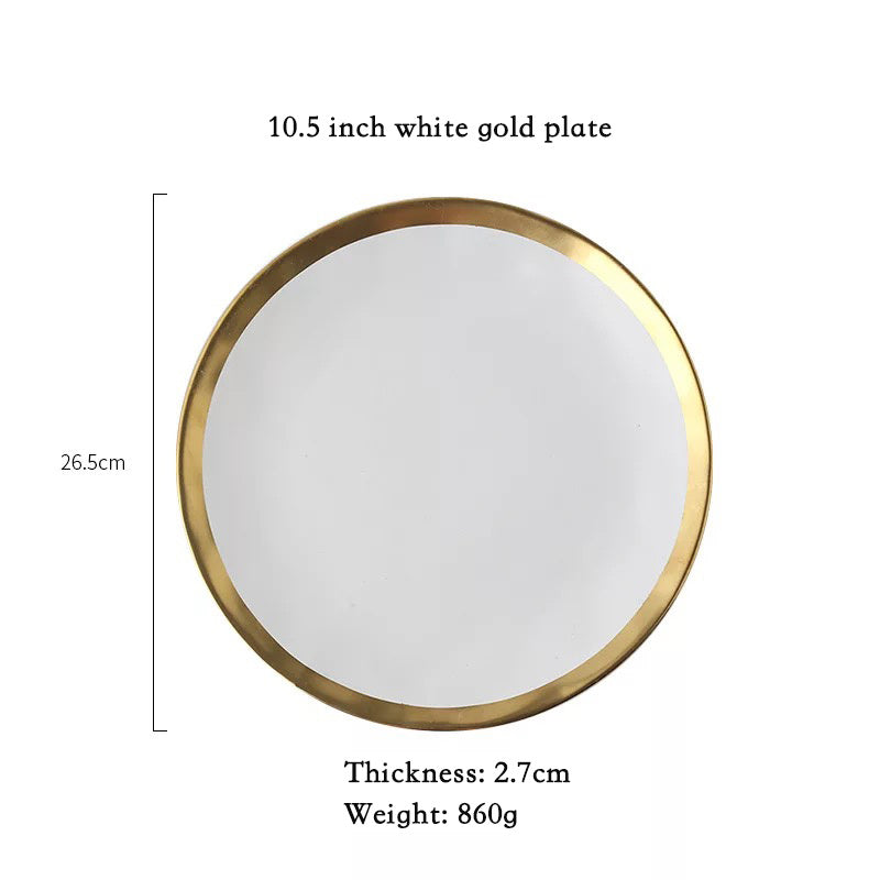 European Phnom Penh Dinner Plate