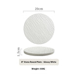 Porcelain Dinner Plate Household Hotel Steak Plate