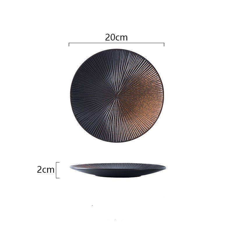 Steak Dinner Plate Household Ceramic Western Dinner Plate