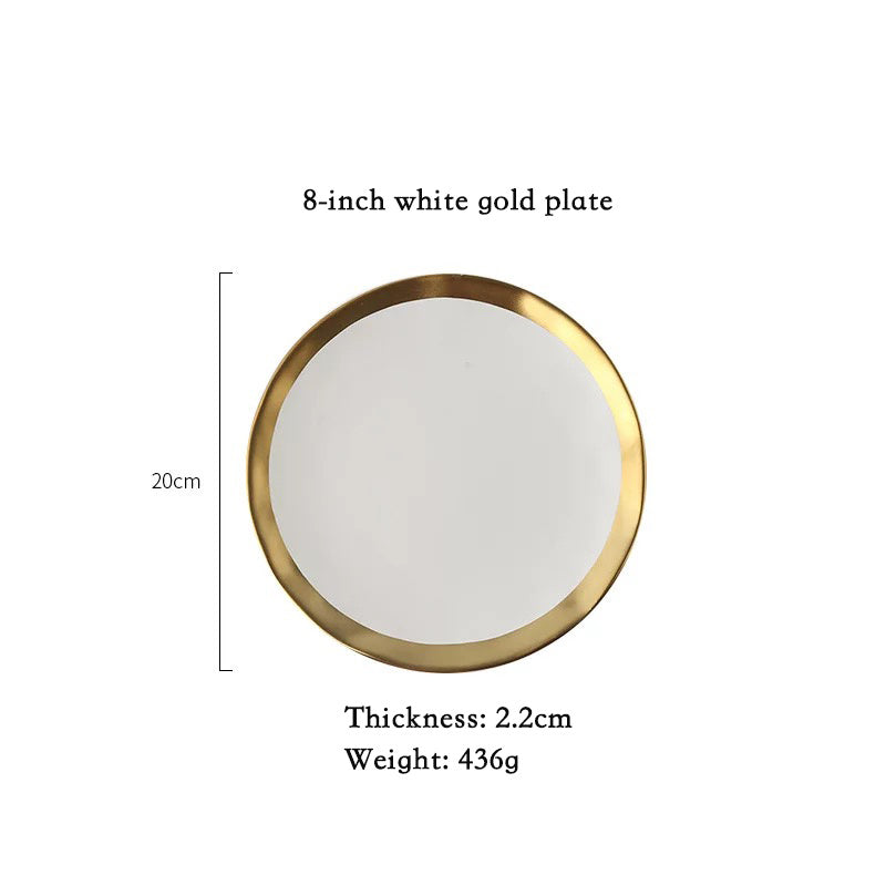 European Phnom Penh Dinner Plate