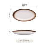 Ceramic Plate Household Dinner Plate