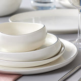 Platinum Pearl 59-Piece Dinnerware Set for 12