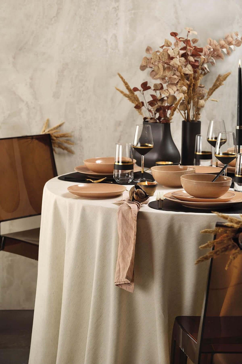 SOHO Elegance – 24-Piece Porcelain Dinnerware Set