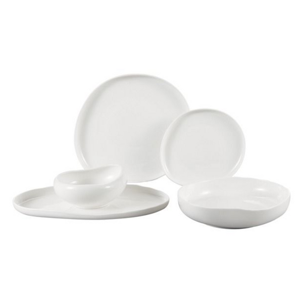 Barles dinnerware set | 25-piece for 6 persons | white
