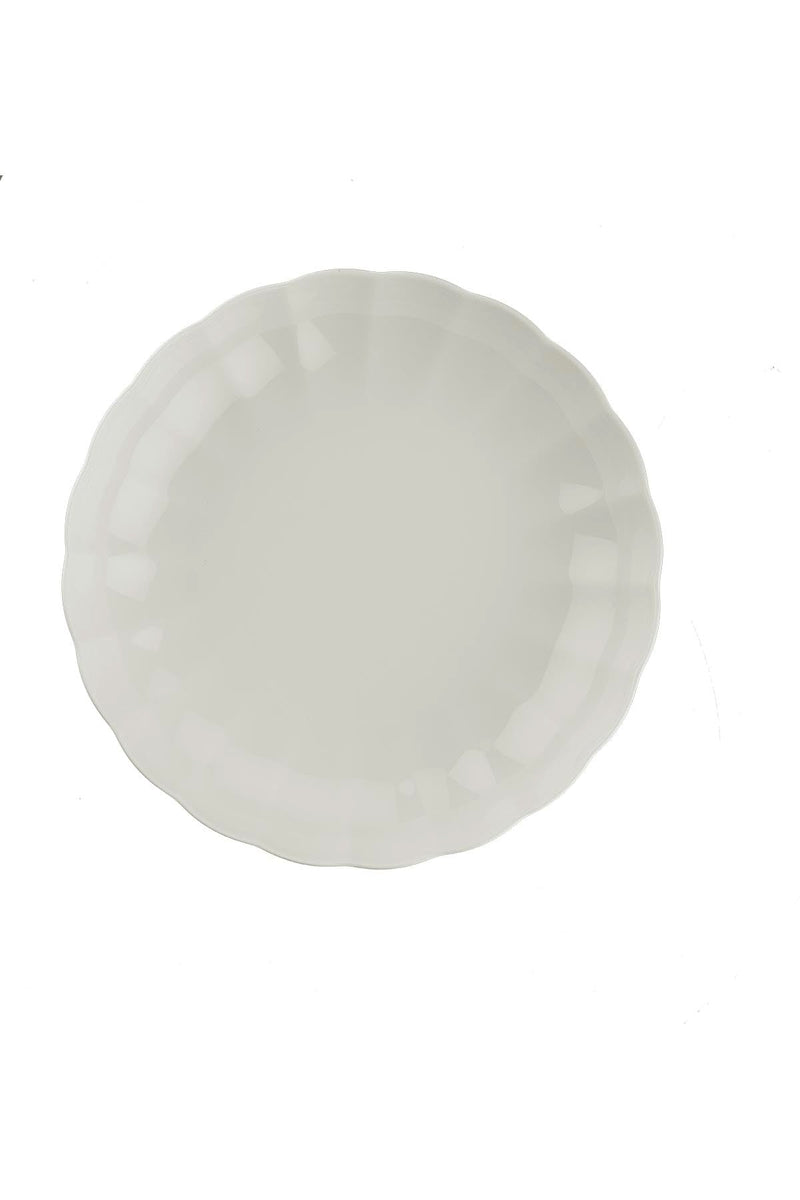 Ivory Bliss – 27-Piece Porcelain Dinnerware Set for 6